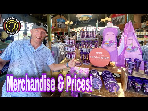 2022 EPCOT Food and Wine Festival Merchandise with Prices Disney World Epcot's Festival Merch
