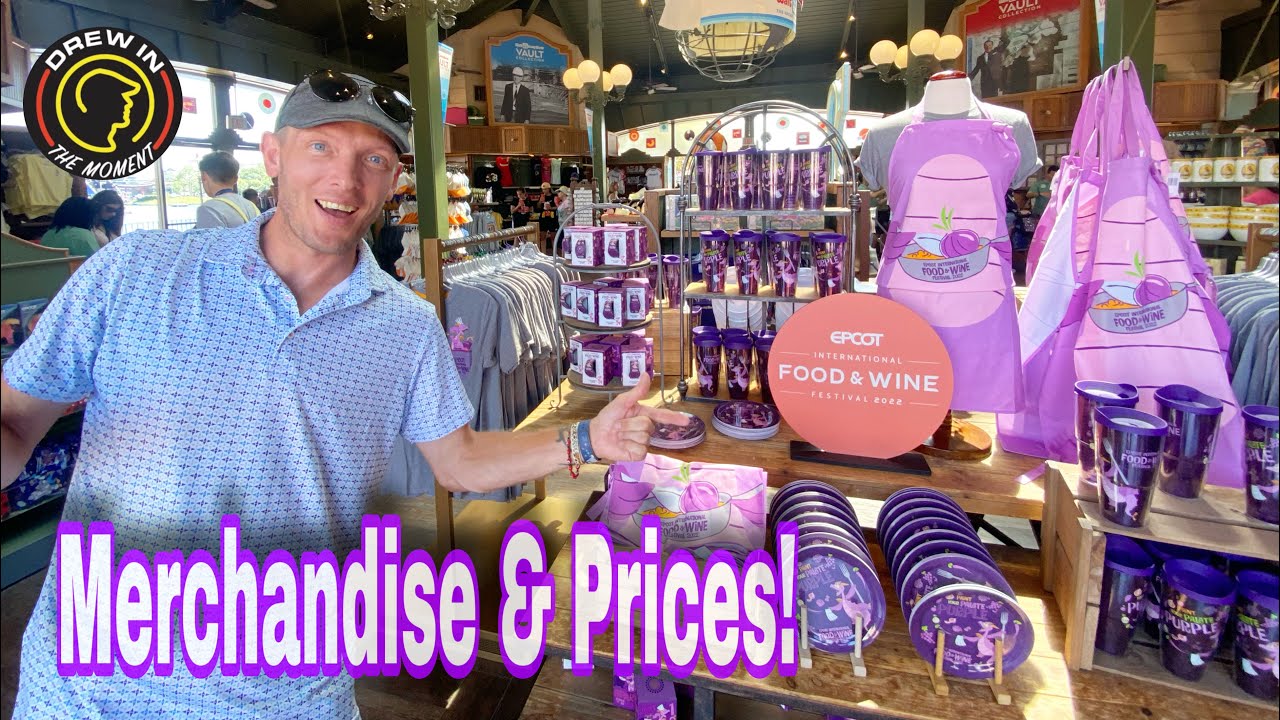 2022 EPCOT Food and Wine Festival Merchandise with Prices | Disney World Epcot's Festival Merch