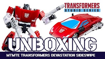 ✨UNBOXING✨Transformers Studio Series MTMTE SIDESWIPE #transformers #unboxingtoys #hasbro