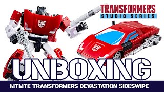 Unboxingtransformers Studio Series Mtmte Sideswipe