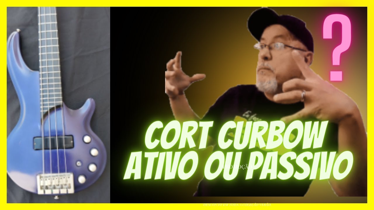 Contrabaixo Cort Curbow: Uma Análise Detalhada da sua Configuração Ativa