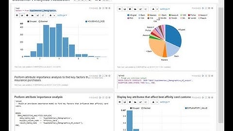 Oracle Machine Learning 5 Min Demo