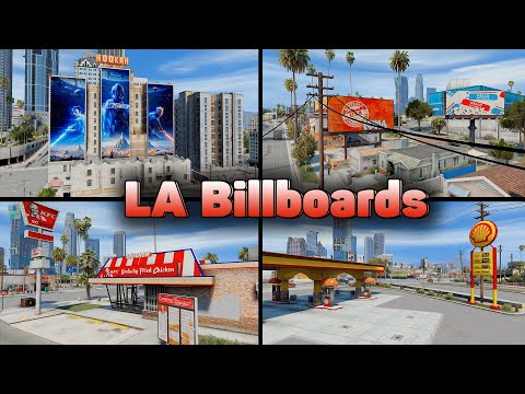 Из GTA 5 в GTA 6 моды #11: LA Billboards GTA 5 - УСТАНОВКА МОДА НА БИЛБОРДЫ В ГТА 5