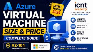 Azure Virtual Machine Size &amp; Pricing Explained in Hindi 🔥 | Azure VM Types Full Guide | AZ-104