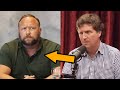 Tucker tells rogan that alex jones is a prophet who can see the future