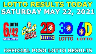 Information 9pm Lotto Result May 22 2021 (Saturday) PCSO Today Guide