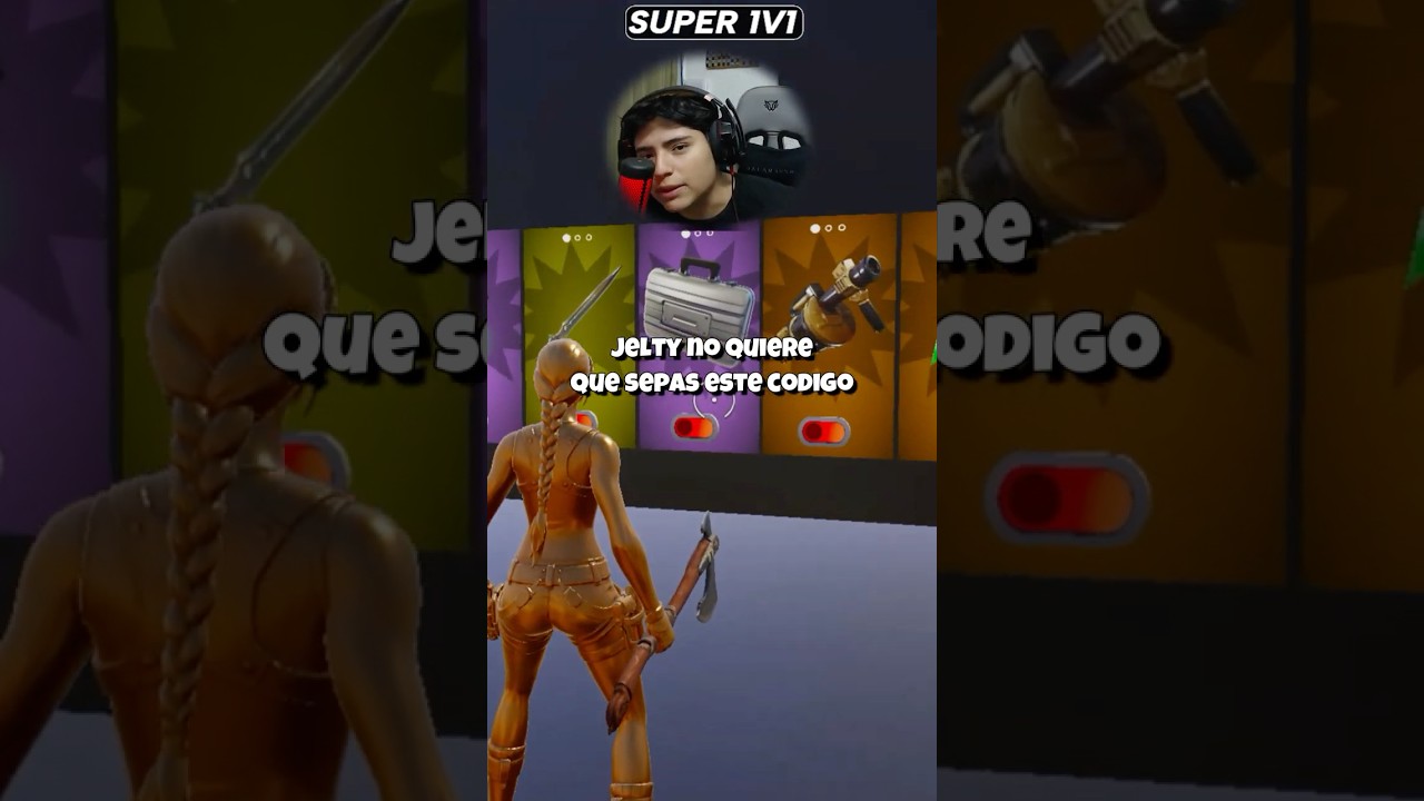 JELTY NO QUIERE QUE SEPAS ESTE CODIGO EN SUPER 1V1 