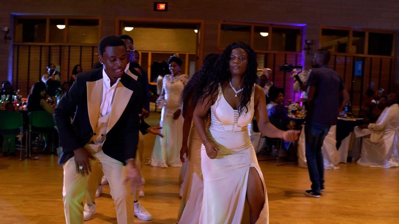 Congolese Wedding Entrance Dance - Eben (Victory) Des Moines, Iowa