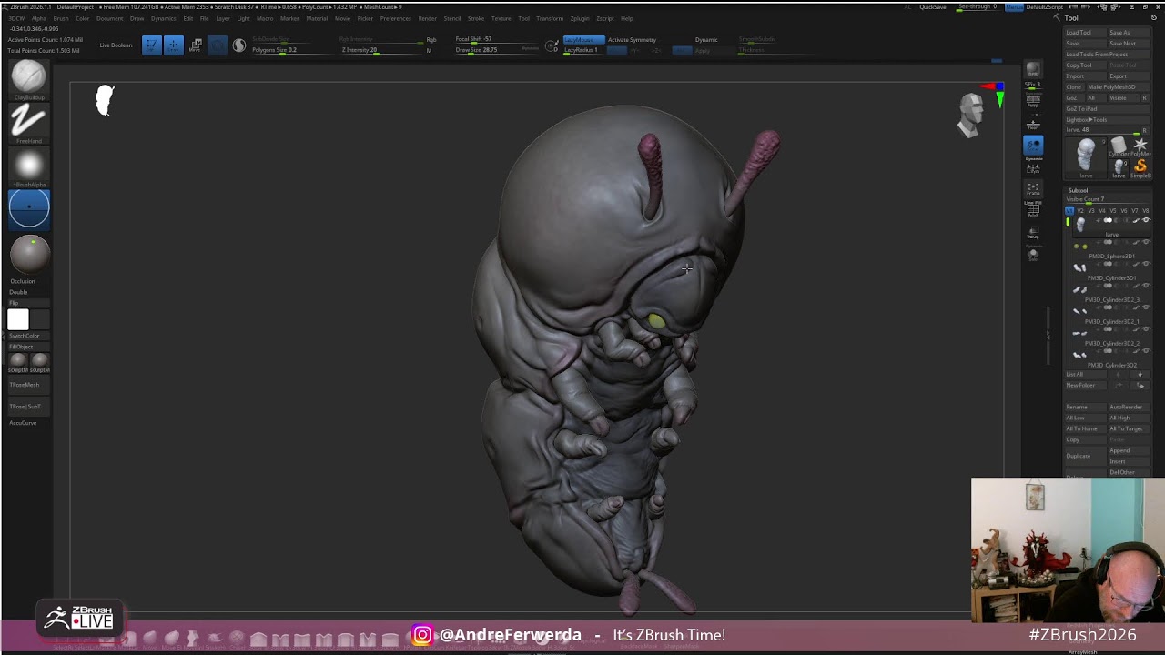 ZBrush and Chill - Andre Ferwerda