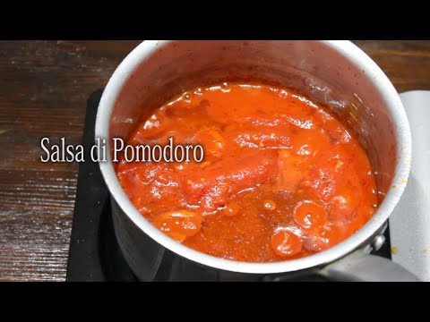 トマトソースの作り方　４K撮影　【解説付き】　Tomato sauce