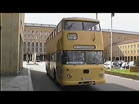 BVG Bus Berlin - Traditionsfahrt 2004 - Flughafen Tempelhof