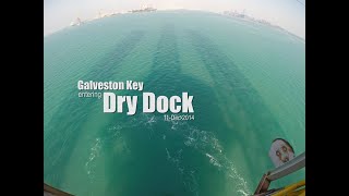 Rig Galveston Key - Entering Dry Dock