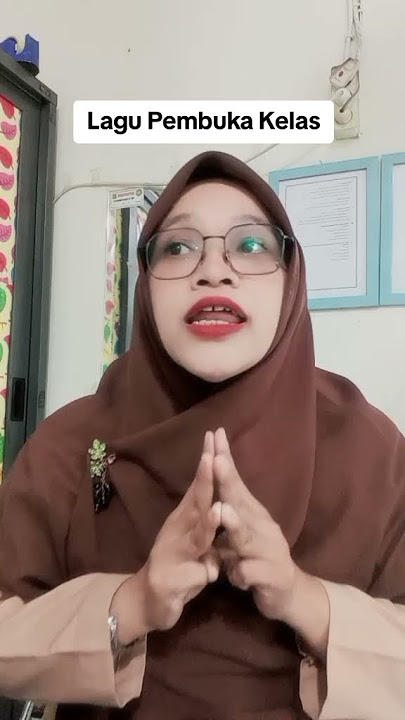 Lagu pembuka kelas asyik dan menyenangkan