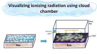 Visualizing ionizing radiation using Cloud chamber