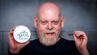 Mr G Shave No 166 A SCARY SHAVE | Rolls Razor & Wickham Soap Co Irish Fern