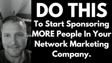 How To Sponsor More People In Network Marketing - New URL! InboxIncome.org