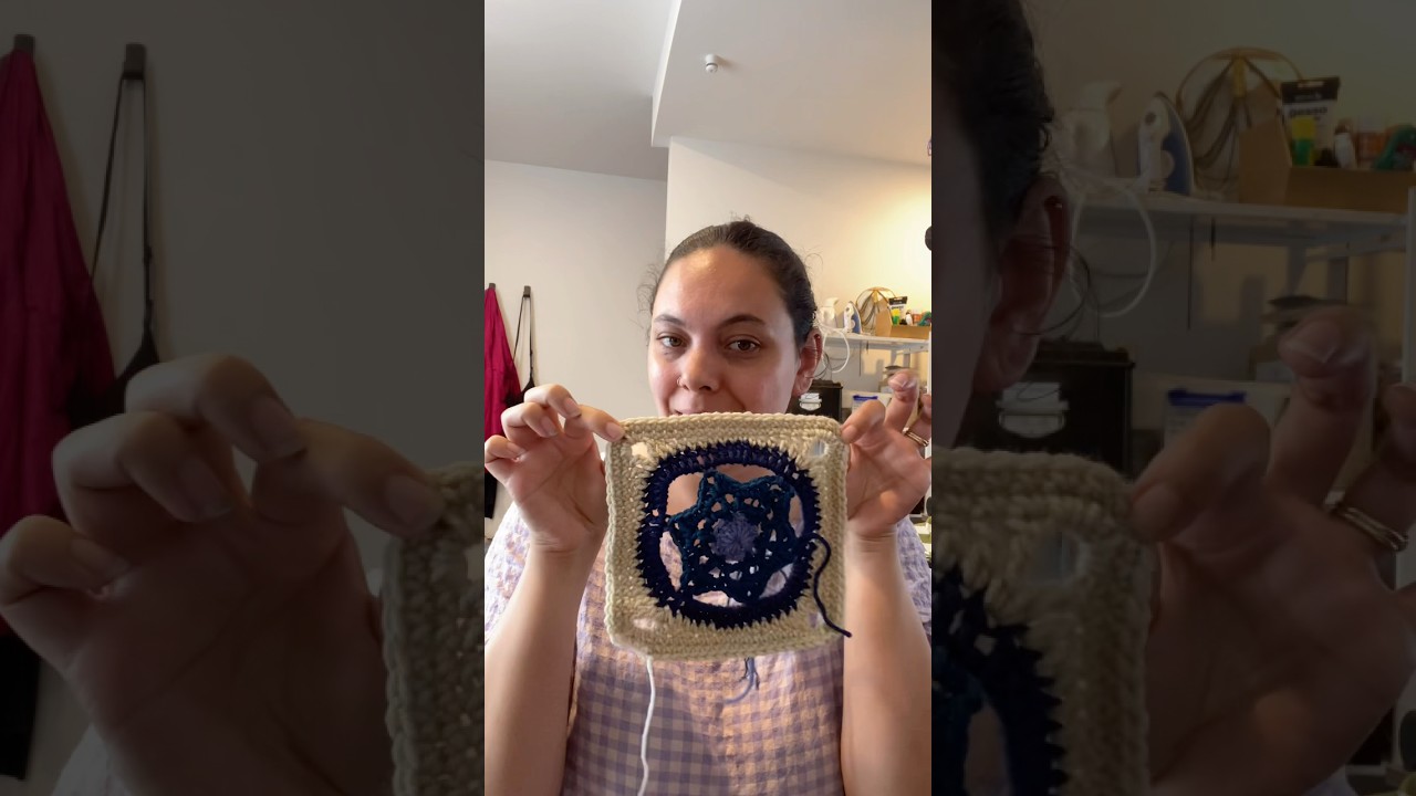 Making every square from this book! #grannysquare #crochet #crocheting #fibreart