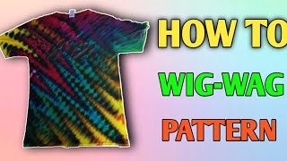 Famous HOW TO WIGWAG TIE DYE PATTERN (EASY PATTERN FOR BEGINNERS) #WIGWAG #TIEDYE Profile