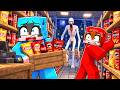 Hay ANOMALÍAS en Mi Tienda a las 3AM en Minecraft...