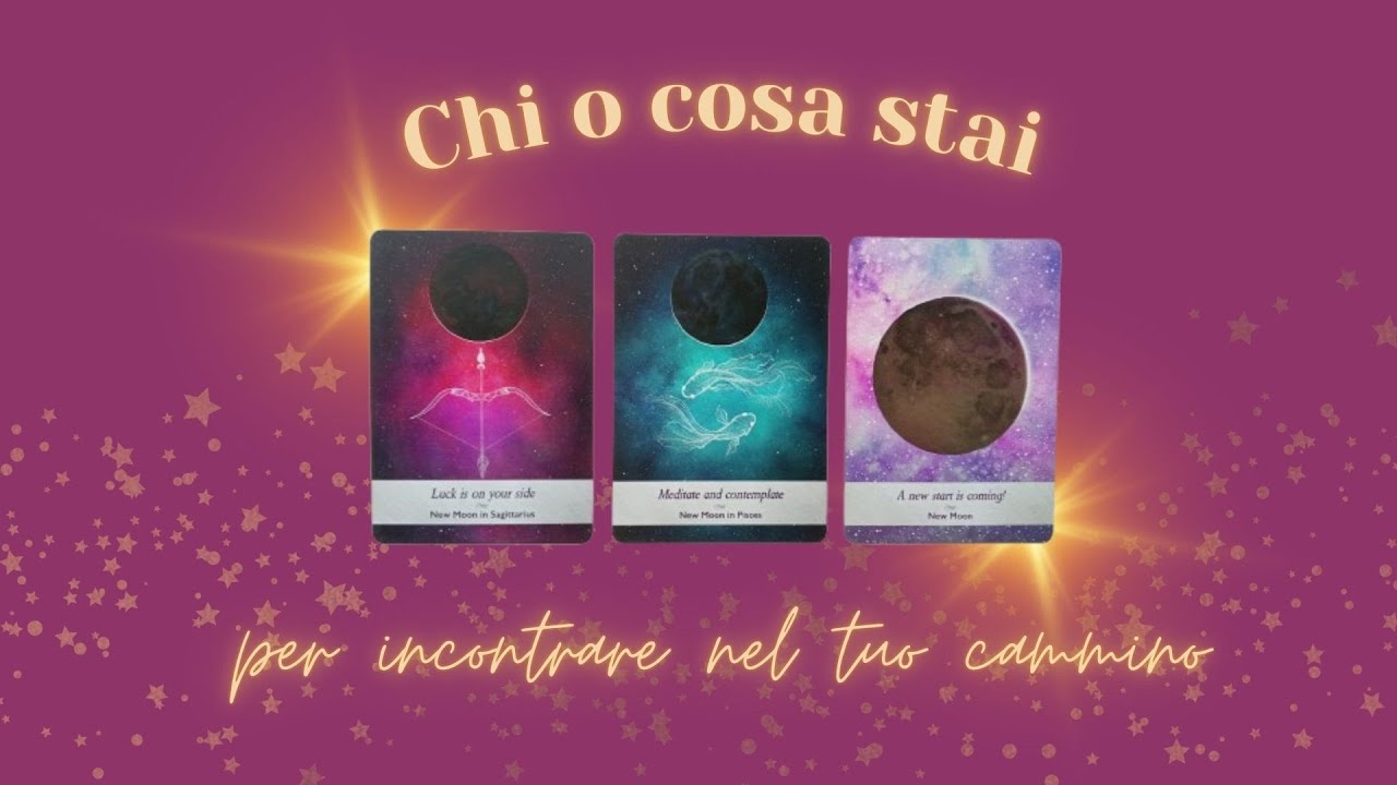 Chi o cosa stai per incontrare nel tuo cammino 💫 Tarocchi Interattivi 🧿🧿🧿