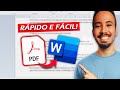 Como Converter PDF em Word [Passo a Passo Atualizado]