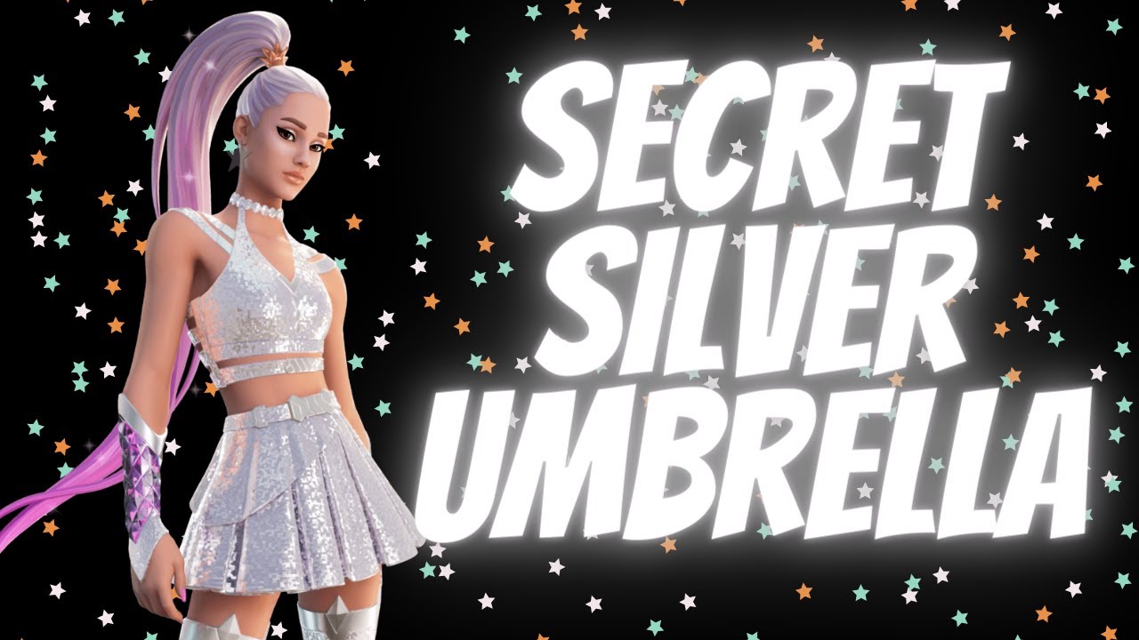 How To Get/Unlock Free Chrome Cloudcruiser SILVER UMBRELLA & Free Ariana Grande Emote Fortnite