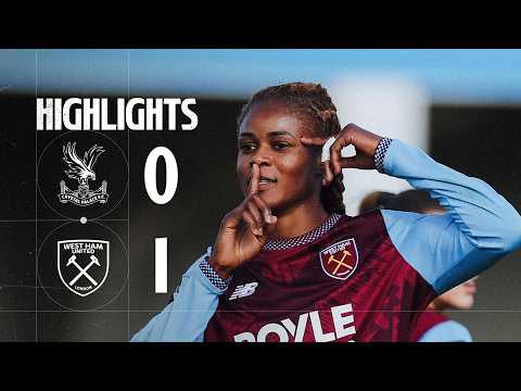 Crystal Palace 0-1 West Ham Women | Women's Super League Highlights