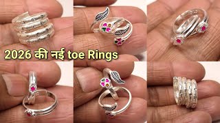 Match Highlights New Silver Toe Ring Designs With Price 2026//Pure Silver Toe Ring Collection with Price