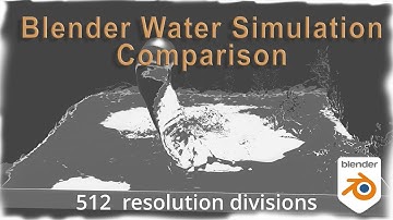 Blender Water Simulation Resolution Comparison | Samuel Moser