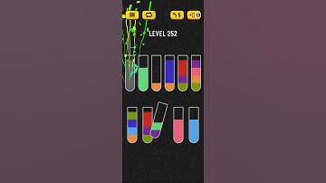 water sort puzzle - level 252