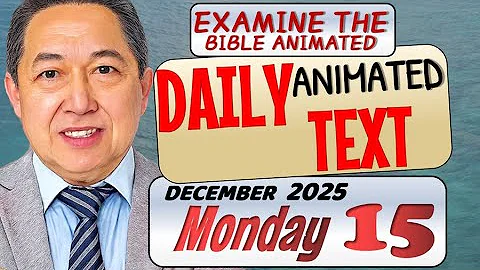 JW DAILY ANIMATED TEXT 🔵JEHOVAH TAKES IT INTO ACCOUNT. ✅ EXAMINE THE BIBLE ANIMATED