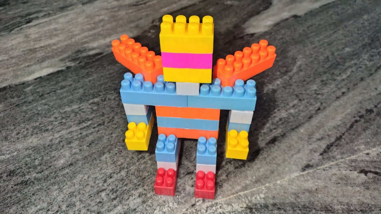 Satisfying DIY Lego Robots/ ASMR building blocks/ block game/lego building fun 