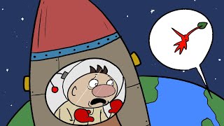 How it feels leaving a single pikmin behind