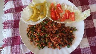 Glutensiz Hatay Usulü Kinoalı Kısır