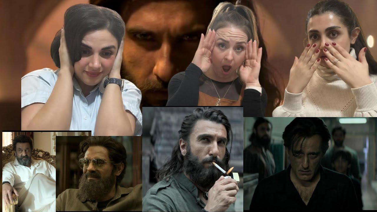 DHURANDHAR Trailer Reaction Went CRAZY 😱| Indian, Canadian & Iranian Review | Ranveer Singh