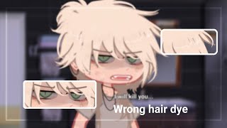 Wrong hair dye💢 Gacha HP AU/UA meme/trend (Harry and Cedric) @Moqee_ofc