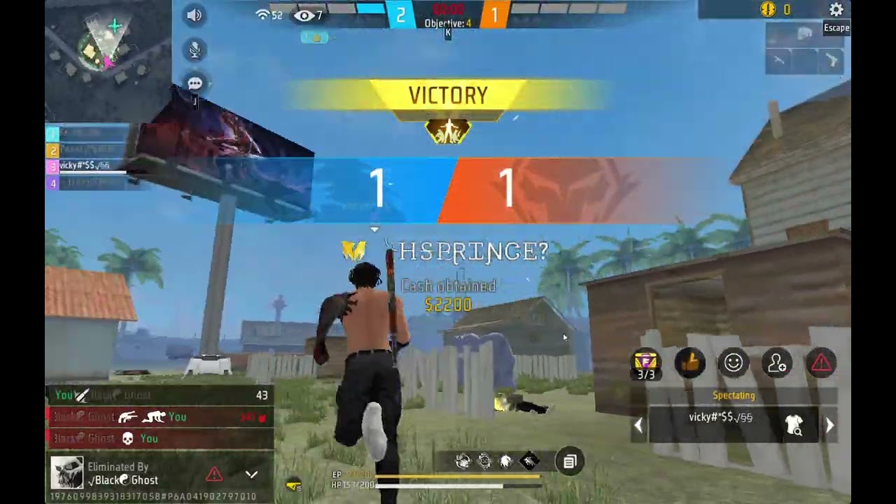 RAW Gameplay: Day 1 in Free Fire on Laptop | ShadowKing’s Journey Begins