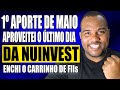 Aproveitei o último dia da NUINVEST para ENCHER O CARRINHO de FUNDOS IMOBILIÁRIOS!