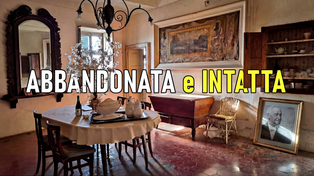 COM'È POSSIBILE? LA VILLA DELL'AMMIRAGLIO CHE NESSUNO HA TOCCATO...