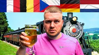 European DRINKING Rail Trip FULL MOVIE! screenshot 5