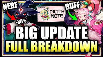 HUGE NERF to Revelation! BIG BUFFS to ANIMA! Full Patch Notes Review ⁂ Etheria Restart