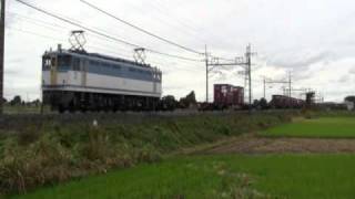 EF65-1127 3055レ ワシクリ通過