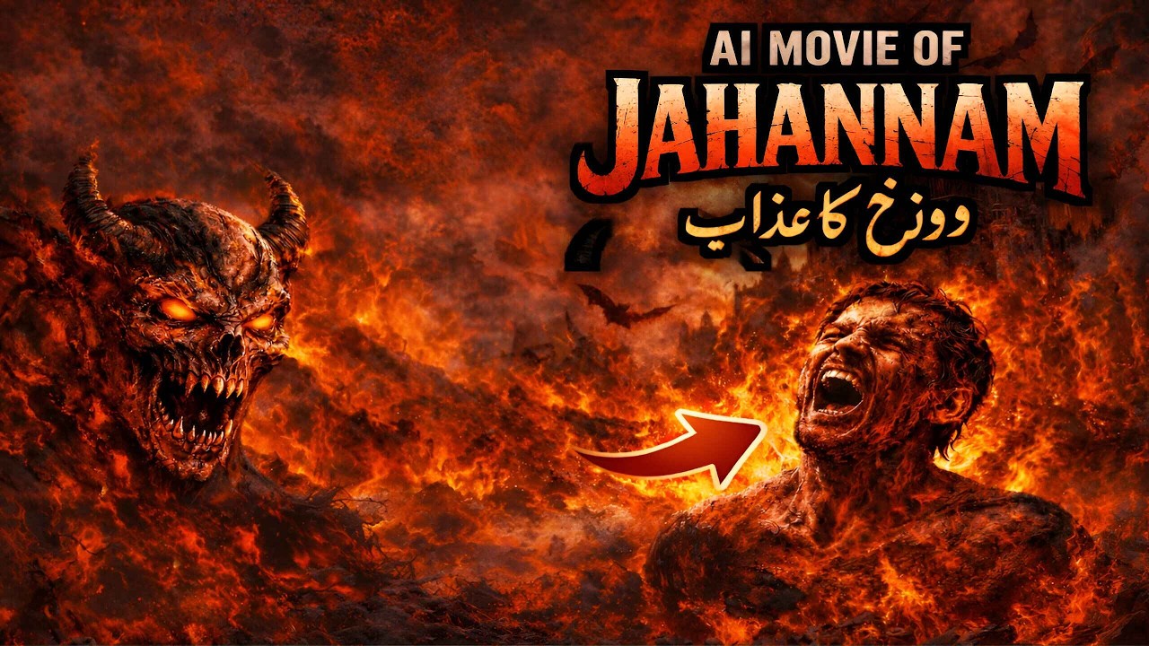 “Jahannam Ka Azaab _ Marne Ke Baad Kya Hoga?| Dozakh Ke Khaufnaak Manzar | Islamic Story | AI Movie”