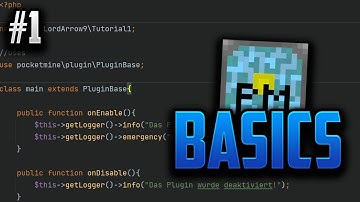How to program your first Pocketmine Plugin  | #1 Pocketmine Basics