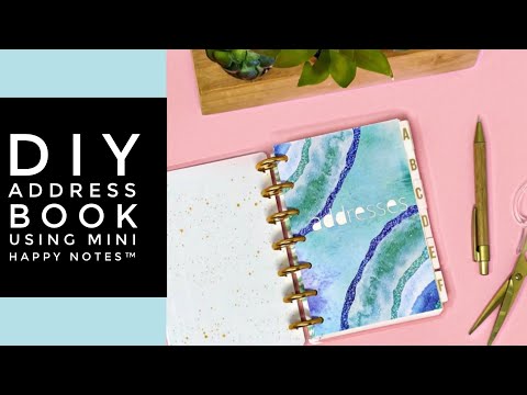 DIY ADDRESS BOOK