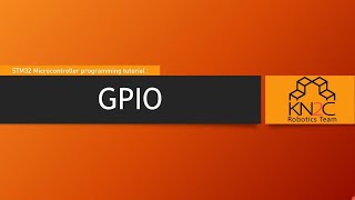 STM32 Course Session 3 - GPIO