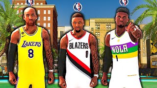 NBA 2k21 Cover Athletes At The Park | Most Disgusting Contact Dunk Ever | Best Builds | JuiceMan