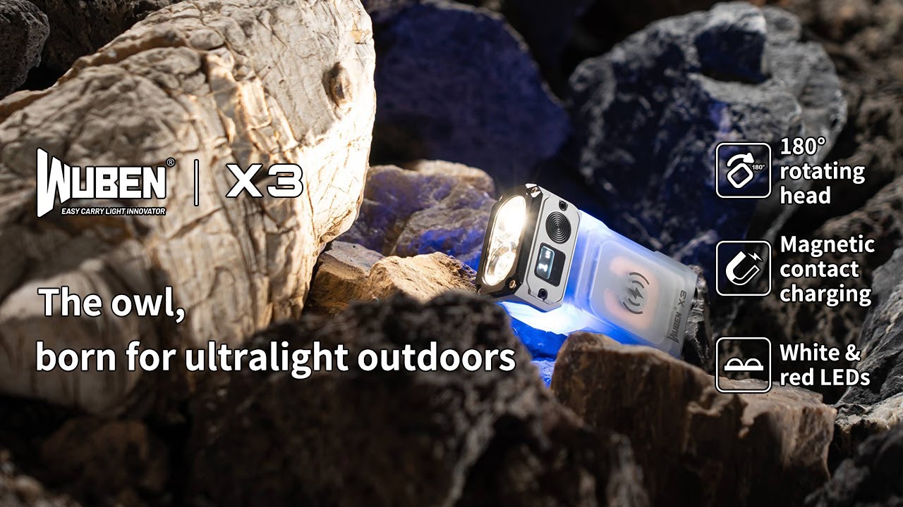 AllOutdoor Review: Wuben Lightok X3 Owl EDC Flashlight - 700 Lumens