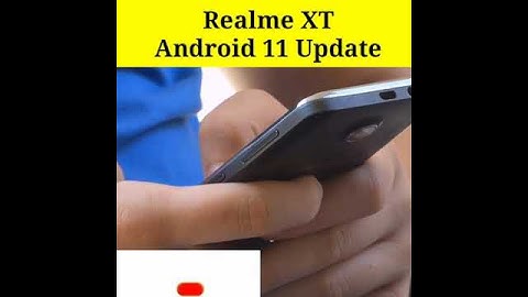 Realme XT Android 11 Realme UI 2.0 Update #shorts | Tech News
