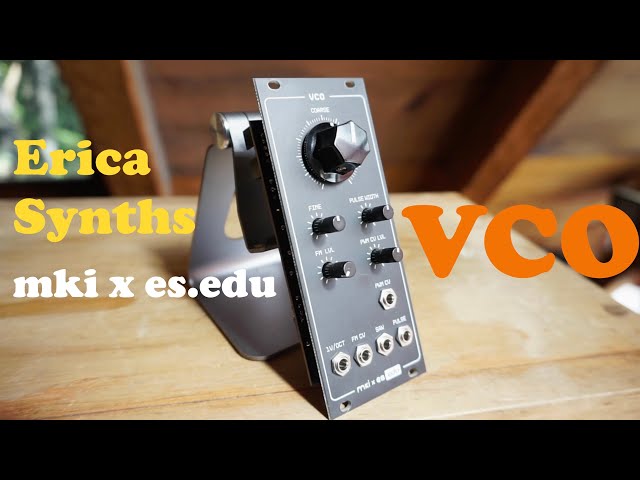 Erica Synths .EDU VCO - Building, tuning, playing - YouTube